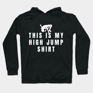 Womens My High Jump Shirt Girl Athlete Gift Hoodie